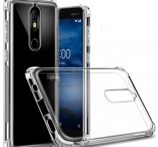Удароустойчив ултра тънък силиконов калъф / гръб / TPU за Nokia 5 2017 - прозрачен