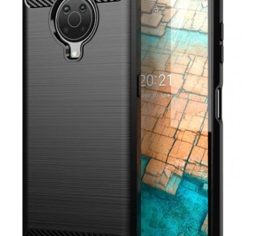 Силиконов калъф / гръб / TPU за Nokia G10 - черен / carbon