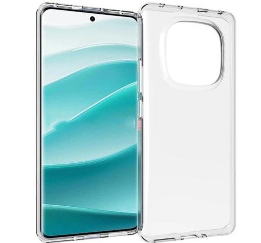 Силиконов калъф / гръб / TPU кейс за Xiaomi Redmi Note 14 Pro - прозрачен