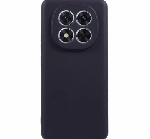 Силиконов калъф / кейс / Nano TPU за Xiaomi Redmi Note 14 Pro Plus - черен гръб със защита за камерата