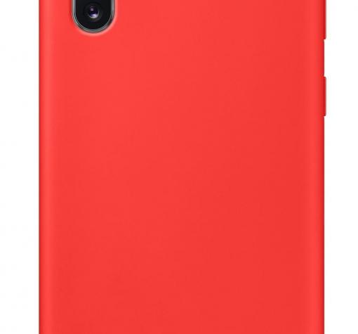 Силиконов калъф / гръб / TPU за Samsung Note 10 N970 - червен / мат