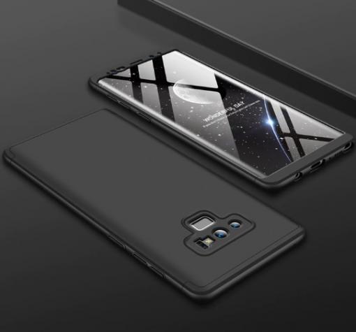 Твърд гръб Magic Skin 360° FULL за Samsung Note 9 - черен