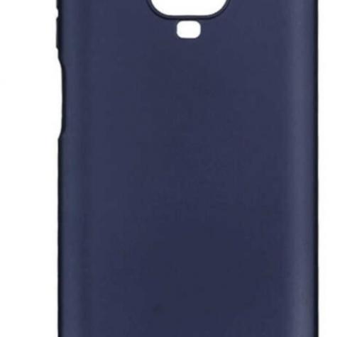 Силиконов калъф / гръб / TPU за Xiaomi Redmi Note 9s / Note 9 Pro - тъмно син / мат