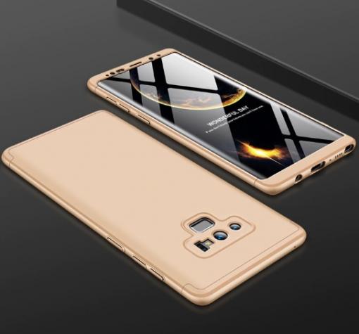 Твърд гръб Magic Skin 360° FULL за Samsung Note 9 - златист