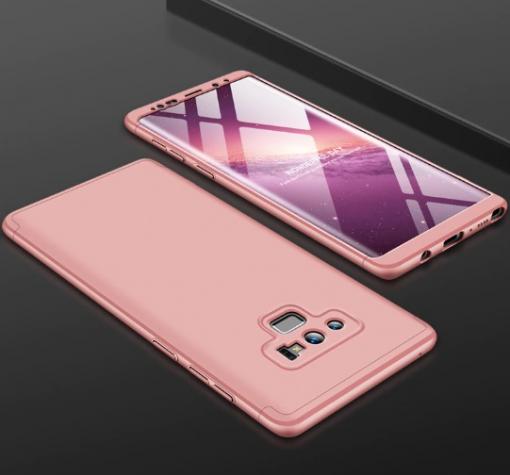 Твърд гръб Magic Skin 360° FULL за Samsung Note 9 - Rose Gold