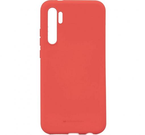 Луксозен силиконов калъф / гръб / TPU Mercury GOOSPERY Soft Jelly Case за Huawei P30 Pro - червен