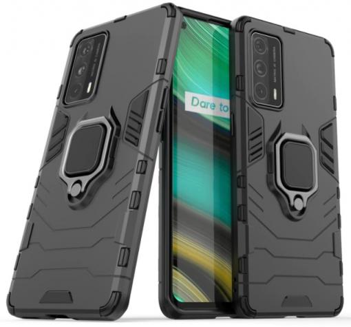 Силиконов гръб TPU Hybrid Shockproof Case за Huawei P40 Pro - черен кейс