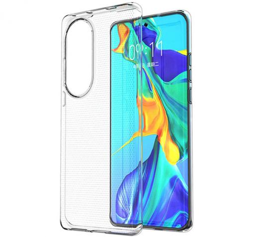 Силиконов калъф / гръб / TPU за Huawei Honor 50 - прозрачен