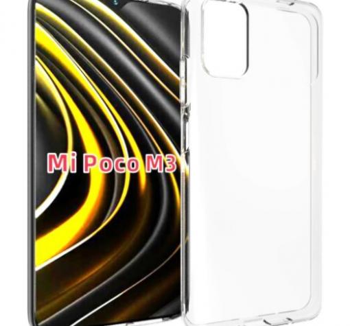 Силиконов калъф / гръб / кейс TPU NORDIC Jelly Case за Xiaomi Poco M3 - прозрачен