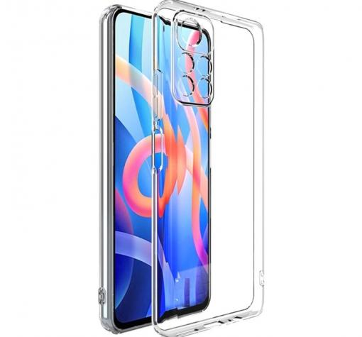 Луксозен силиконов калъф / гръб / TPU кейс 2.0mm за Poco M4 Pro - прозрачен
