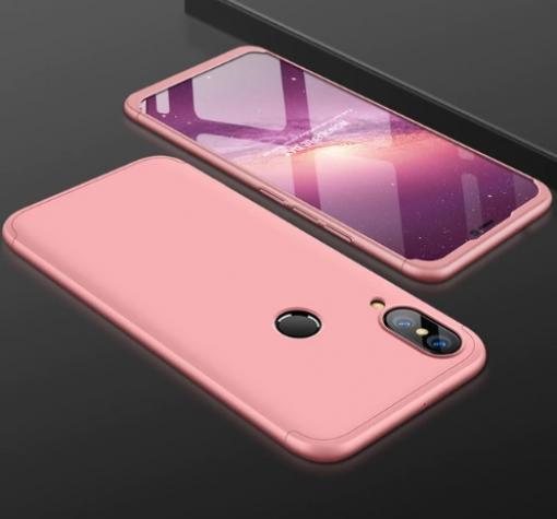 Твърд гръб Magic Skin 360° FULL за Huawei P Smart Plus - Rose Gold