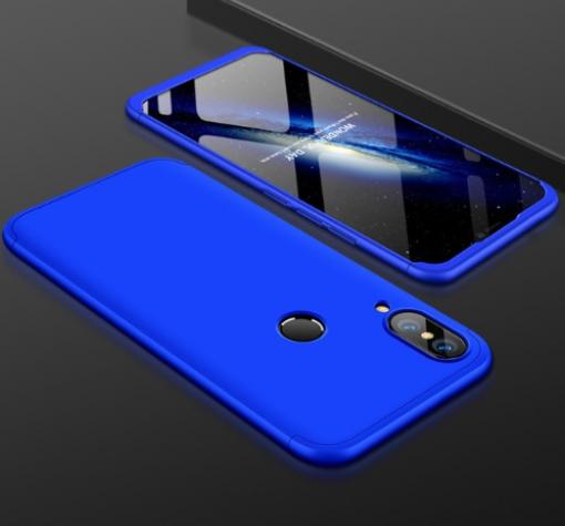 Твърд гръб Magic Skin 360° FULL за Huawei P Smart Plus - син