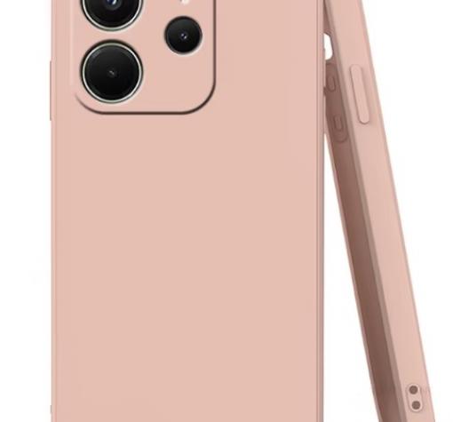 Силиконов калъф / кейс / Nano TPU за Xiaomi Redmi Note 14 5G - пепел от рози гръб със защита за камерата