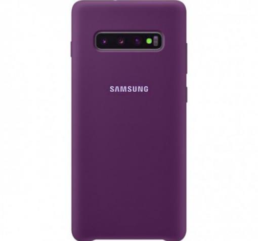 Оригинален гръб Silicone Cover за Samsung S10e - лилав
