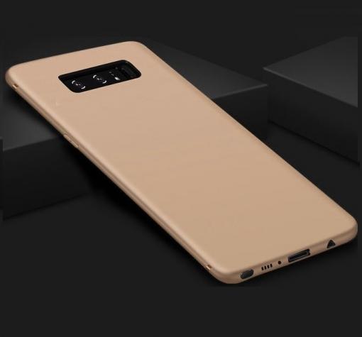 Силиконов калъф / гръб / TPU за Samsung S10 Lite - златист / мат