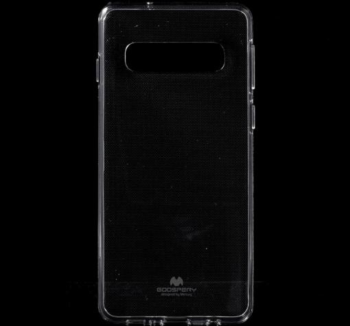 Луксозен силиконов калъф / гръб / TPU Mercury GOOSPERY Jelly Case за Samsung S10e - прозрачен