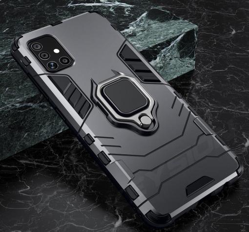 Силиконов гръб TPU Hybrid Shockproof Case за Samsung S20 FE - черен