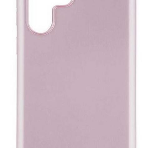 Силиконов калъф / гръб / TPU кейс за Samsung S22 Ultra 5G - Rose Gold / мат