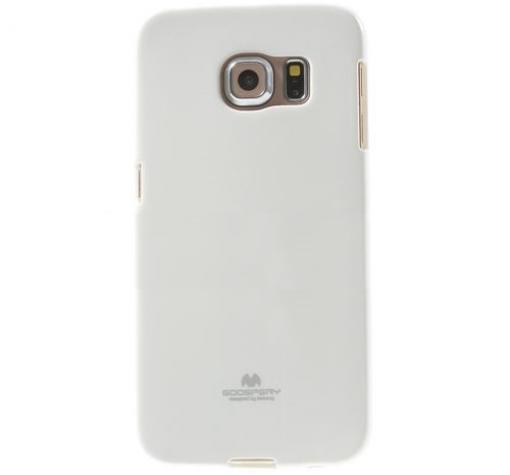 Луксозен силиконов калъф / гръб / TPU Mercury GOOSPERY Jelly Case за Samsung A3 2016 A310 - бял