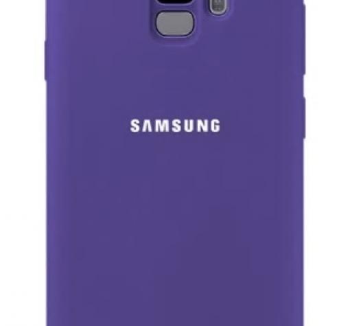 Оригинален гръб Silicone Cover за Samsung S9 G960 - лилав