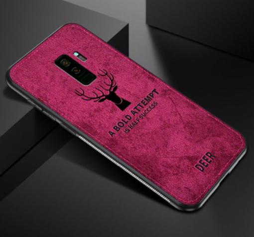 Луксозен гръб Deer зa Samsung S9 Plus G965 - цикламен