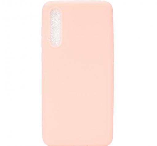 Силиконов калъф / гръб / TPU за Samsung A50 - розов / мат