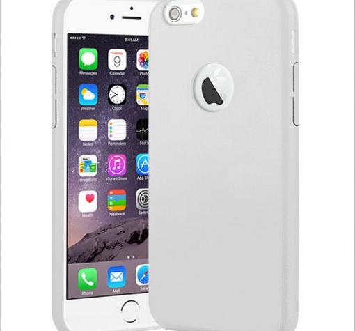 Ултра тънък калъф / гръб / Ultra Thin Case за Apple iPhone 6 4.7" - бял / кожен
