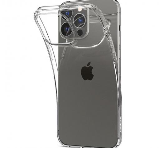 Луксозен силиконов калъф / гръб / TPU 2.0mm за Apple iPhone 13 Pro Max 6.7" - прозрачен