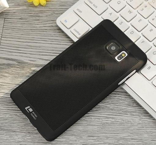 Твърд гръб за Samsung Note 5 N920 / Samsung Note 5 - черен / Grid