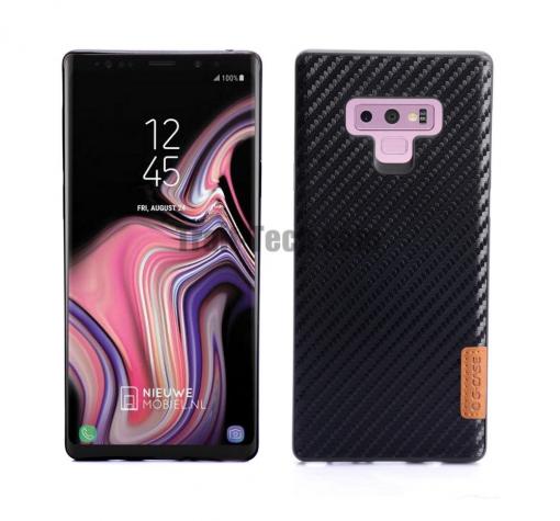 Луксозен гръб G-Case Dark Series за Samsung Note 9 - черен / Carbon