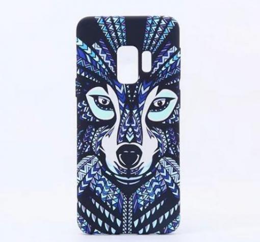 Силиконов калъф / гръб / TPU LUXO за Samsung S9 G960 - син вълк