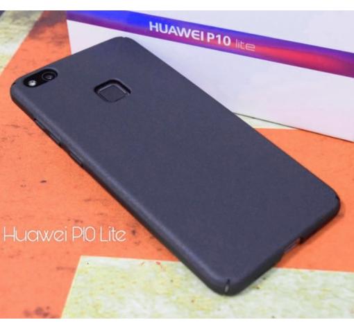 Луксозен твърд гръб за Huawei P10 Lite - тъмно син
