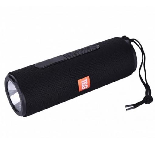 Bluetooth тонколона T&G 604 + Power Bank / T&G 604 Bluetooth Speaker + Power Bank - черна