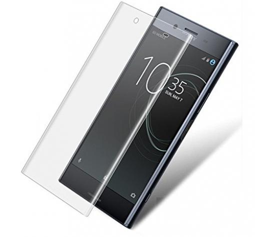 Оригинален 5D full cover Tempered glass screen protector ROAR / Оригинален извит стъклен скрийн протектор ROAR за Sony Xperia XA1 - прозрачен