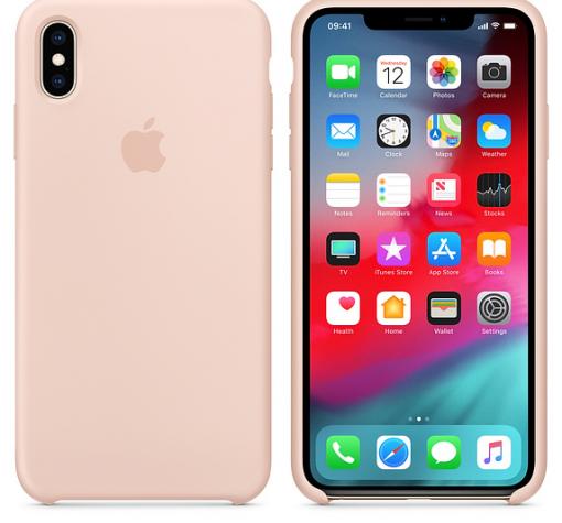 Оригинален гръб Silicone Cover за Apple iPhone XR - светло розов