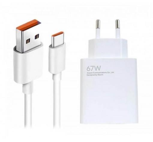 Оригинално бързо зарядно Xiaomi Fast Charging Combo 67W 6.2A