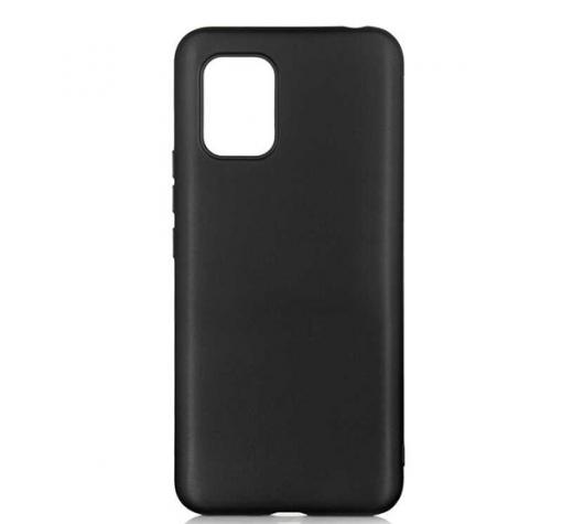 Силиконов калъф / гръб / TPU за Xiaomi Mi 10 Lite - черен / мат