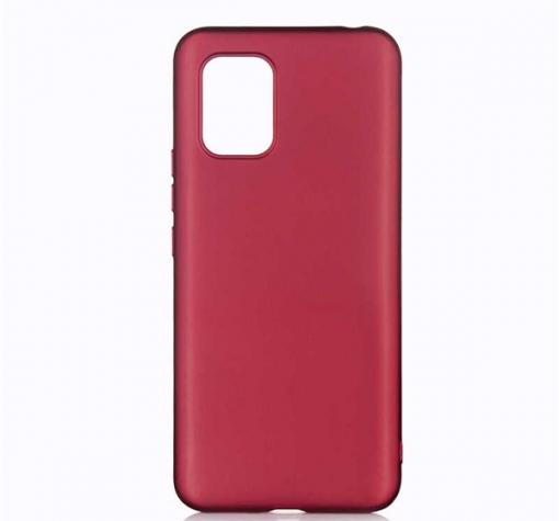 Силиконов калъф / гръб / TPU за Xiaomi Mi 10 Lite - бордо / мат