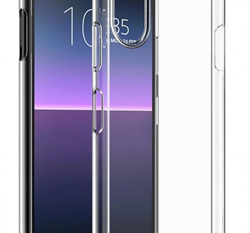 Силиконов калъф / гръб / TPU за Sony Xperia 10 III - прозрачен