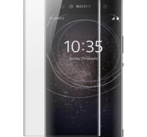 3D full cover Tempered glass screen protector Sony Xperia XA2 Ultra / Извит стъклен скрийн протектор Sony Xperia XA2 Ultra - прозрачен