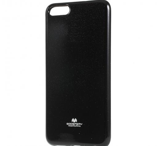 Луксозен силиконов калъф / гръб / TPU Mercury GOOSPERY Jelly Case за Huawei Y5 2018 - черен