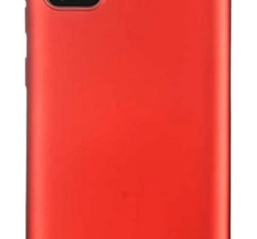 Силиконов калъф / гръб / TPU кейс за Samsung A52 / A52 5G - червен / мат