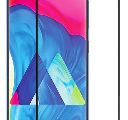 3D full cover Tempered glass screen protector Samsung A30 / Извит стъклен скрийн протектор Samsung A30 - черен