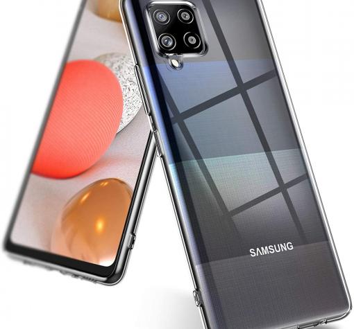 Силиконов калъф / гръб / TPU за Samsung A42 5G - прозрачен