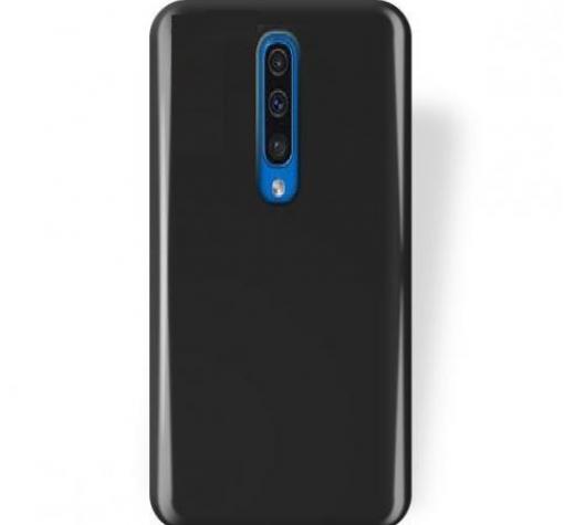 Луксозен силиконов калъф / гръб / TPU NORDIC Jelly Case за Xiaomi Mi 9T - черен