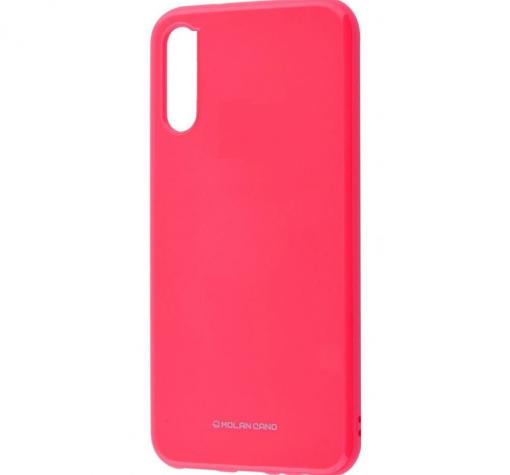 Силиконов калъф / гръб / Molan Cano Glossy Jelly Case за Samsung A50/A30s/A50s - розов / гланц
