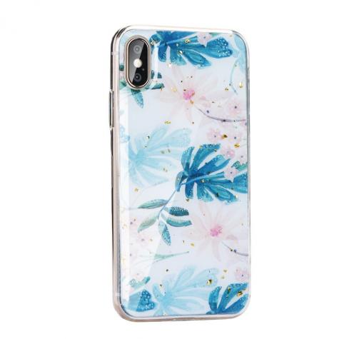 Луксозен силиконов калъф / гръб / TPU с камъни за Samsung A51
