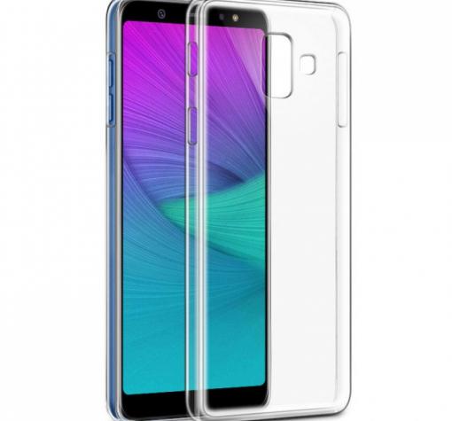 Луксозен твърд гръб за Samsung A6 2018 A600F - прозрачен