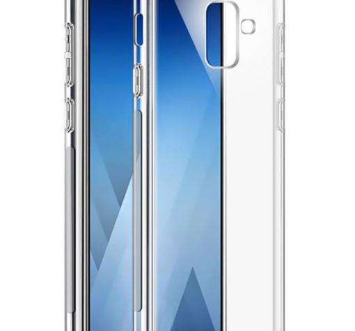 Удароустойчив ултра тънък силиконов калъф за Samsung A6 2018 A600 - прозрачен