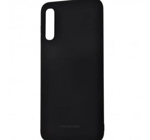 Силиконов калъф / гръб / Molan Cano Jelly Case за Samsung A70 - черен / мат
